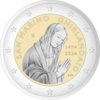 2 Euro Ghirlandaio San Marino 2024