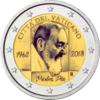 2 Euro Pater Pio Vatikan 2018
