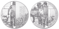 20 Euro Eiserner Vorhang  2014