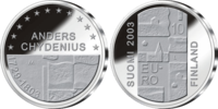10 Euro Chydenius  2003