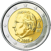 2 Euro Belgien