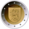 2 Euro Vidzeme Lettland 2016