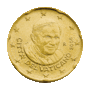 20 Cent Vatikan Papst Benedikt
