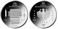 20 Euro Rechenmaschine Schickard Deutschland 2023