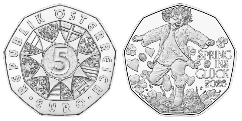 5 Euro Glück Österreich 