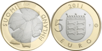 5 Euro Österbotten  2011