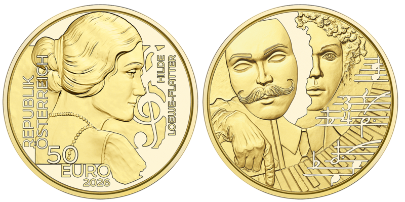 50 Euro Loewe-Flatter Österreich 