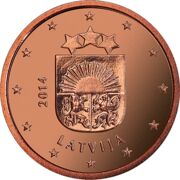 1 Cent Lettland