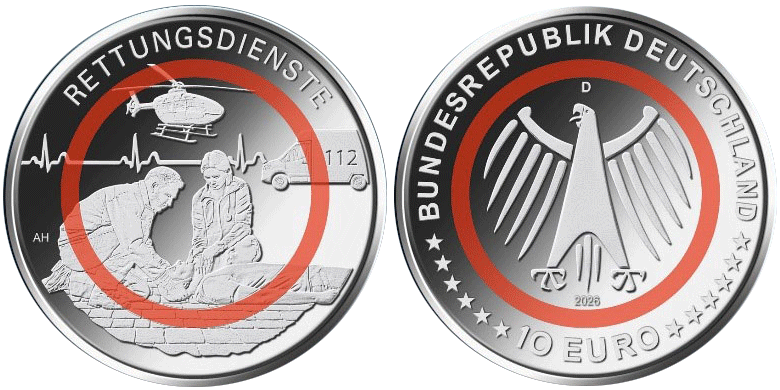 10 Euro Rettungsdienste Deutschland 