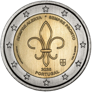 2 Euro Weltpfadfinder Portugal 2025