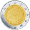 2 Euro WWU Spanien 2009