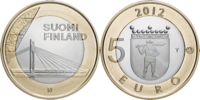 5 Euro Lappland  2012
