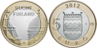 5 Euro Uusimaa  2012