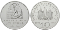 10 Euro Schinkel Deutschland 2006