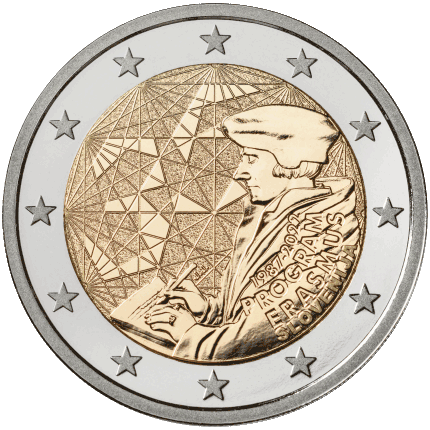 2 Euro Erasmus - Slowenien 2022 - Muenzen.eu