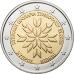 2 Euro EU-Ratspräsidentschaft Zypern 