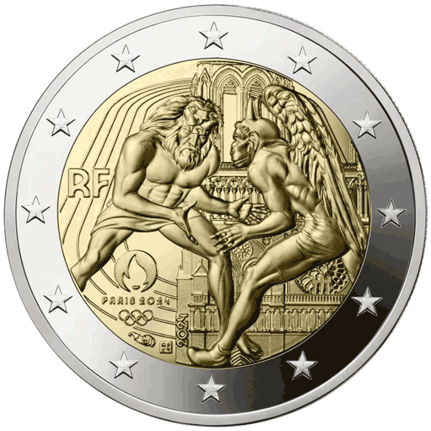 2 Euro Herkules Frankreich 2024 Muenzen.eu