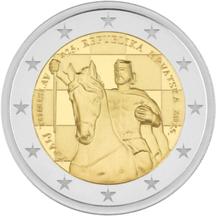2 Euro Tomislav Kroatien 2025