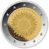 2 Euro Ukraine Lettland 2023