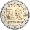 2 Euro Wehrdienst Luxemburg 2017