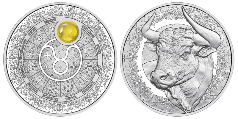 20 Euro Stier Österreich 