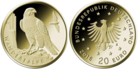 20 Euro Wanderfalke Deutschland 2019