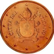 5 Cent Vatikan Wappen