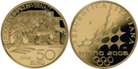 50 Euro Reiterstatue  2005