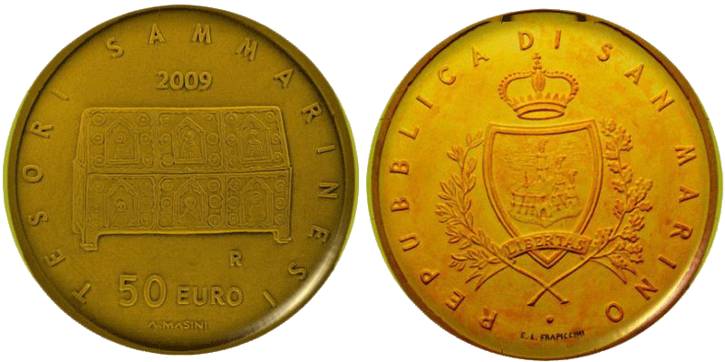 50 Euro Schätze San Marino 