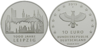10 Euro Leipzig Deutschland 2015