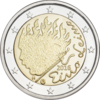 2 Euro Eino Leino Finnland 2016