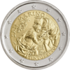 2 Euro Tintoretto San Marino 2018
