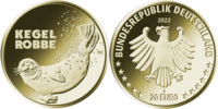 20 Euro Kegelrobbe Deutschland 2022