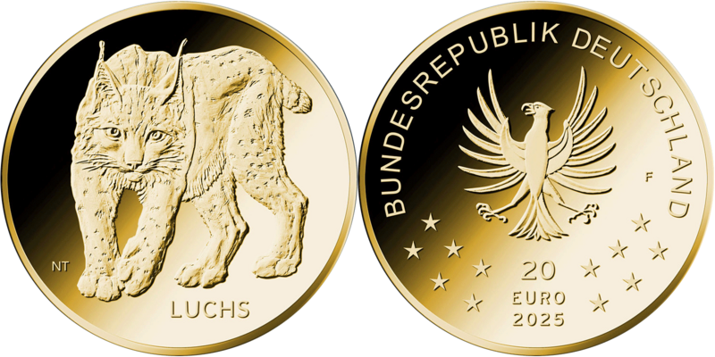 20 Euro Luchs Deutschland 