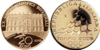 20 Euro Palazzo Madama  2005