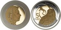 5 Euro Turmfalke  2009