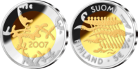 5 Euro Unabhängigkeit  2007
