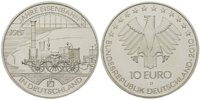 10 Euro Eisenbahn  2010