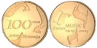100 Euro Mušič  2009