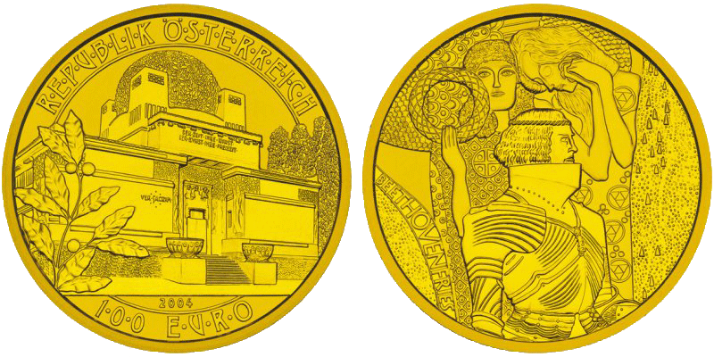 100 Euro Secession Österreich 