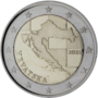 2 Euro Münze Kroatien