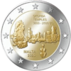 2 Euro Tempel Skorba Malta 2020