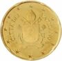 20 Cent Vatikan Wappen