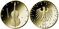 50 Euro Kontrabass Deutschland 2018