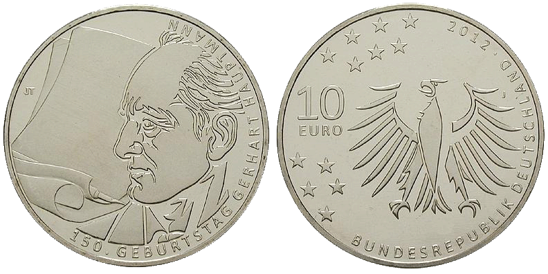 10 Euro Hauptmann Deutschland 