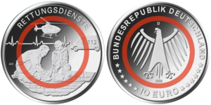 10 Euro Rettungsdienste 2026