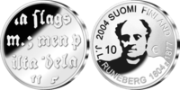 10 Euro Runeberg  2004