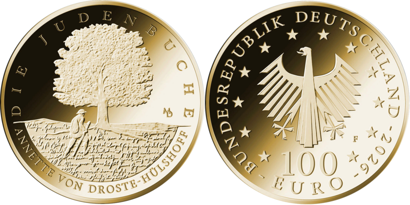 100 Euro Judenbuche Deutschland 