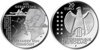 20 Euro Humboldt Deutschland 2019