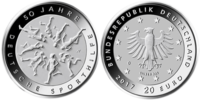 20 Euro Sporthilfe Deutschland 2017